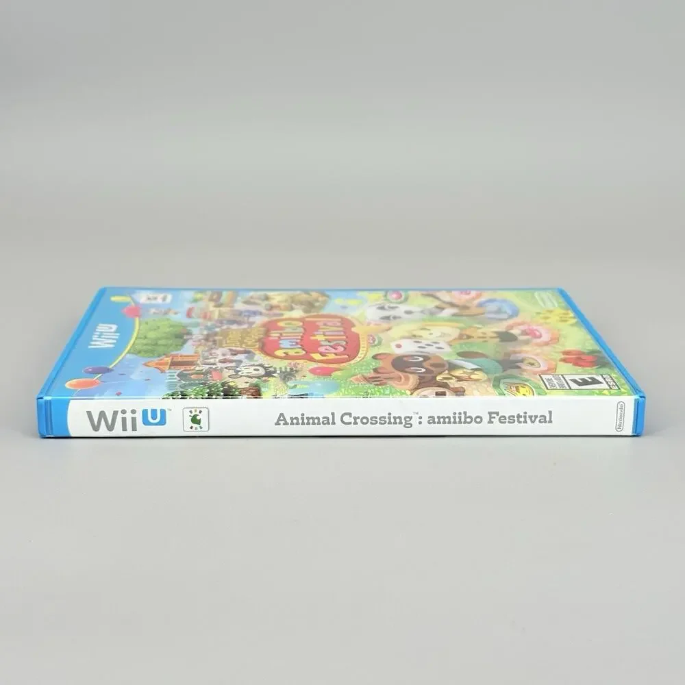 Animal Crossing: Amiibo Festival (Nintendo Wii U, 2015) Used No Manual